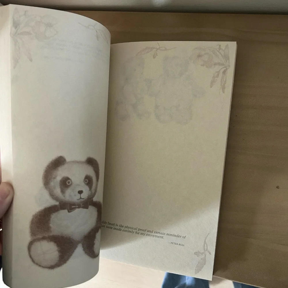 Vintage The Teddy Bear Journal Illustrated Notebook Pat Perleburg